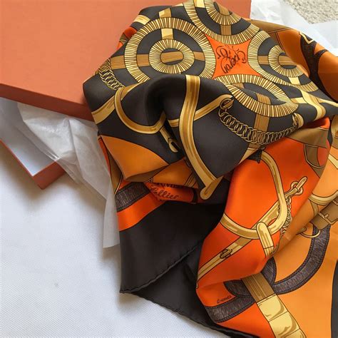 hermes fragrance set scarf|hermes vintage silk scarf.